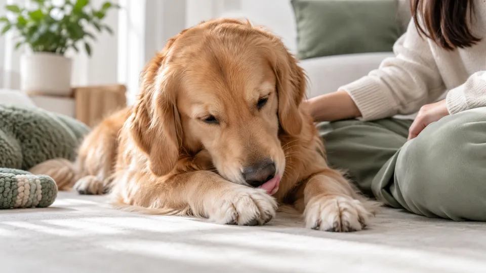 Why Dogs Lick Their Paws: From Habit to a Sign of Concern cover image
