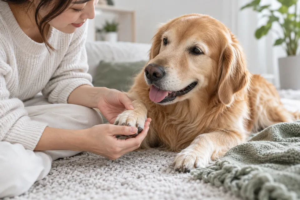 Why Dogs Lick Their Paws: From Habit to a Sign of Concern supporting image